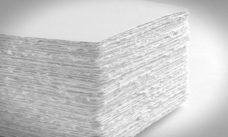 Wie lagere ich mein handgeschöpftes Büttenpapier?